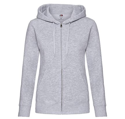 Lady-Fit Premium Hooded Sweat Jacket